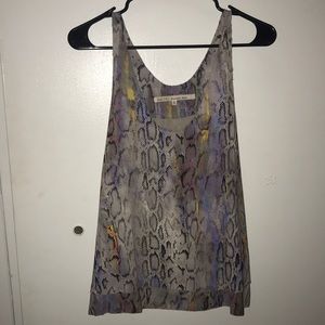 Rachel Roy Snake Skin tank top